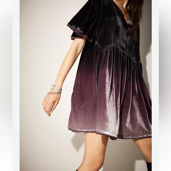 leana mini dress Leana Mini Dress in Parma Violet